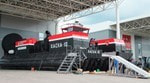 «Калашников» показал новейшее судно на воздушной подушке с гибкими скегами «Хаска-10»